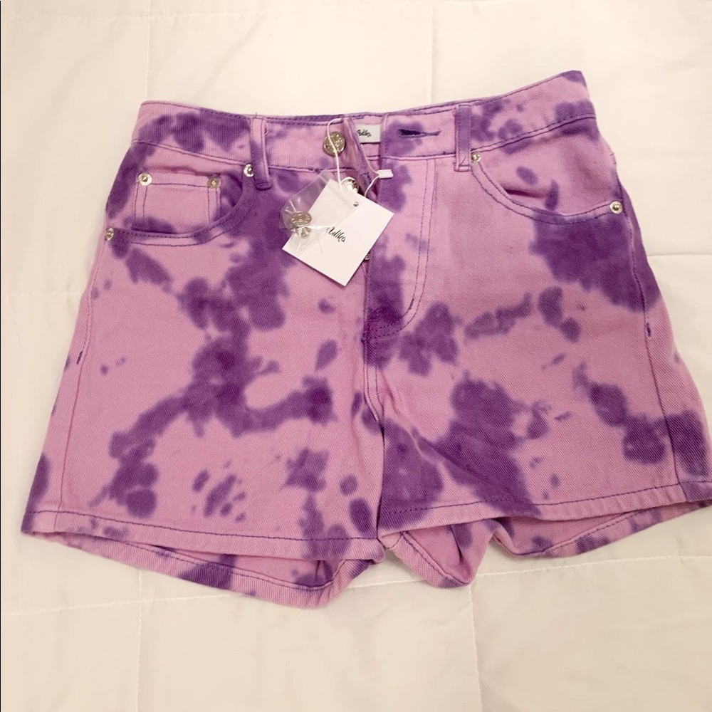 NWT adika tie dye shorts